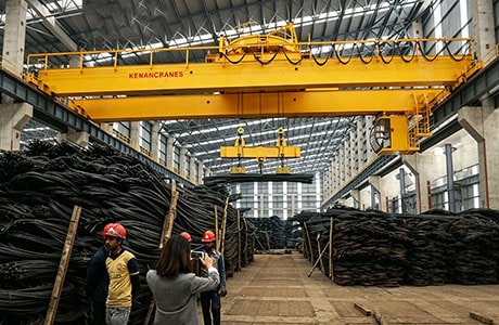 магнитный мостовой кран